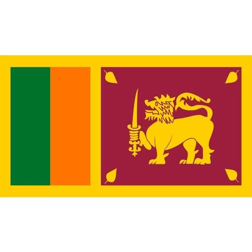 Sri Lanka Flag Yehoy hanging 90*150cm For Decoration