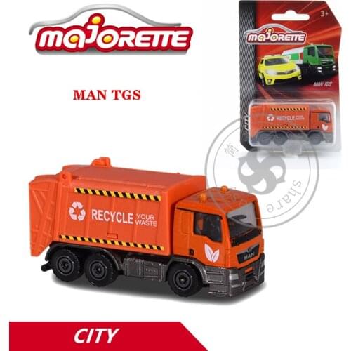 Majorette 1/64 CITY Series MAN TGS Car Hot Pop Kids Toys Motor Vehicle Diecast Metal Model