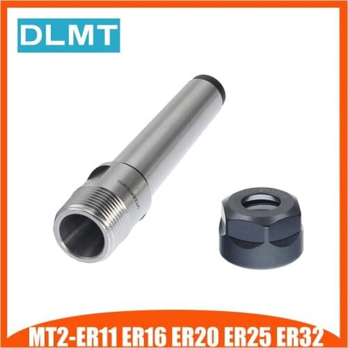 MT2 MTA2 M10 ER11 ER16 ER20 ER25 ER32 Drawbar CNC Milling Steel Material Collet Chuck Holder