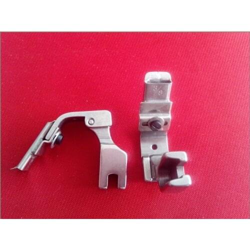 Stickers foot rubber lace collar band presser foot tube S10A with 3/8 pressure foot pressure foot flat sewing machine