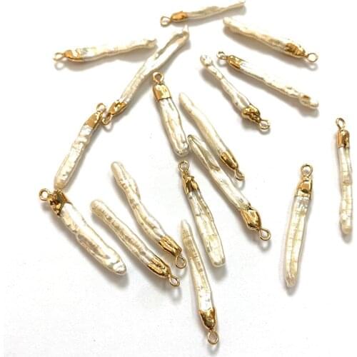 Temperament Freshwater Pearl Irregular Shape Small Pendant Jewelry Handmade Exquisite Accessories Fashion Ladies Holiday Gifts