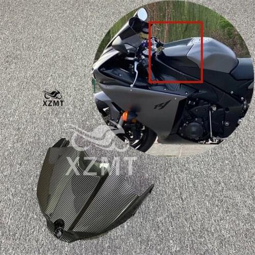 Carbon Fiber Painted Fairing Tank Cover Guard Trim Cowl Panel For YAMAHA YZF1000 R1 2009 2010 2011 2012 2013 2014