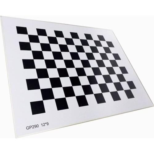 Optical Diffuse No Reflection Alumina Calibration Plate 12*9 Checkerboard Visual Optics Correction Board Correct Lens Distortion