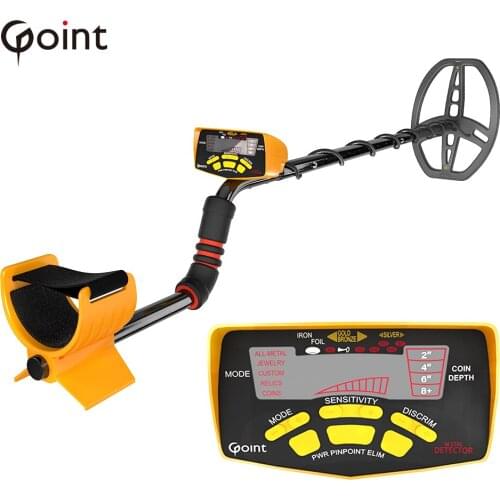 HandHeld Metal Detector Portable Professional With LCD Screen Adjustable Stem MD6350 Ground Searching Metal Detector