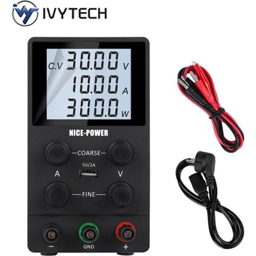Adjustable Digital DC power supply Laboratory Switching Power Supply With Power Display 30V 6A 5A 60V 120V 220V 110V 4 Digits