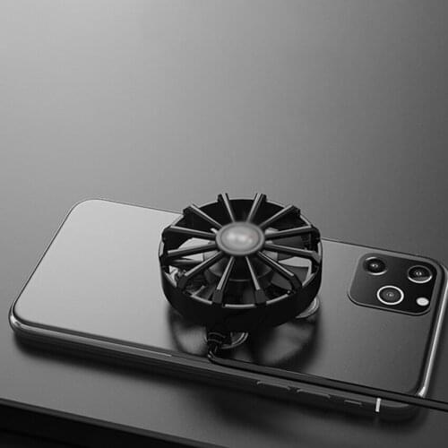Adjustable Mobile Phone Cooler Holder Portable Magnetic Gaming Phone Radiator Detachable Cooling Fan Suction Cup Heat Sink