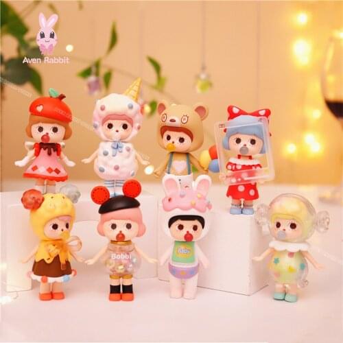 Bobbi Sweet Party Blind Box Toys Guess Bag Caja Ciega Blind Bag Toys for Girls Anime Figures Cute Desktop Model Birthday Gift