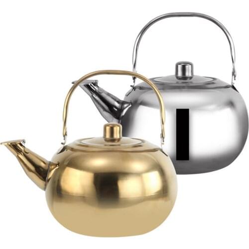 Schnesland Stainless Steel Teapot With Filter Water Kettle