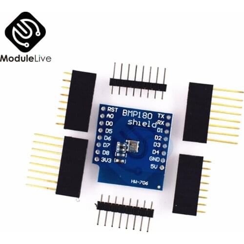 BMP180 Replace BMP085 Digital Barometric Pressure Sensor Module For Wemos D1 MINI ESP8266 WIFI Extension Board Learning Board