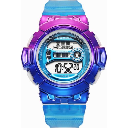 Digital Wristwatches Female Students Fashionable Couples Digital Watches Luminous Sport Womens Watches