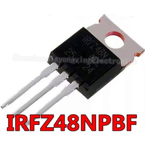 10PCS IRFZ48N TO220 IRFZ48NPBF TO-220 IRFZ48 new and original IC