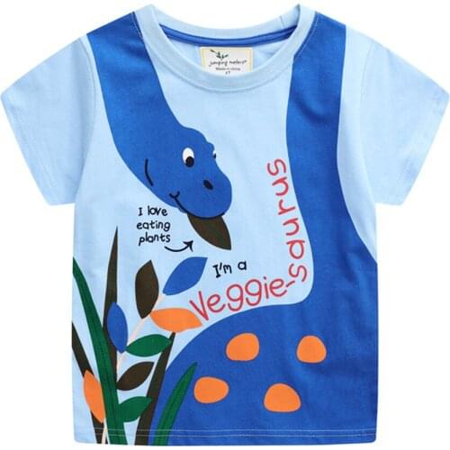 Jumping Meters Summer T-shirts For Girls