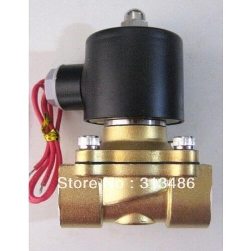 Brass Part Electric Solenoid Valve N/C 1