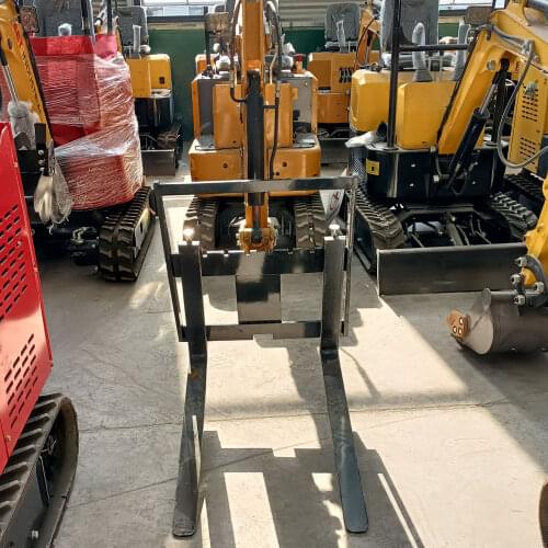 Small 1000kg/1ton Micro Digger Bagger Crawler Mini Excavator Popular in France /Germany/New Zealand/Australia