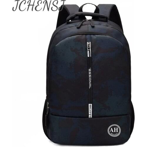 JCHENSJ Business Travel Mens 15.6" Laptop Backpack Large Capacity School Backpack For Men Waterproof Male Backpack Bags