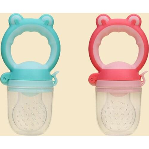 Baby Pacifier Fresh Food Nibbler Kids Fruit Feeder Nipples Feeding Baby Teat Pacifier Bottles