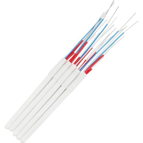 5pcs/lot Soldering Station Replacement Heating Element Ceramic Heater 24V 50W For Saike 936/952/852D/898D With 2pcs Sponge Gift