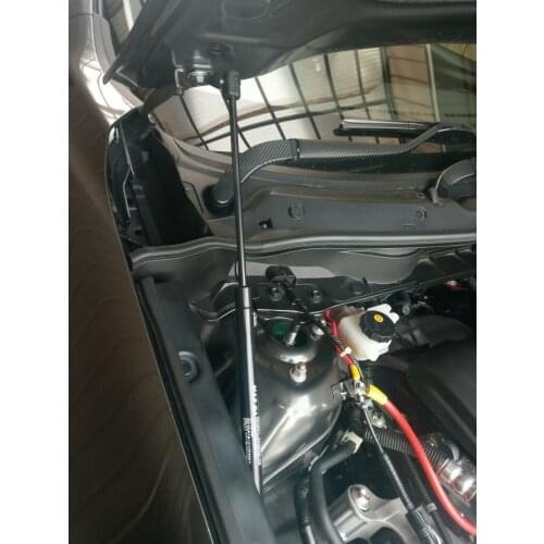 For Mazda CX-3 DK 2015-present Front Bonnet Hood Modify Gas Struts Carbon Fiber Spring Damper Lift Support Absorber