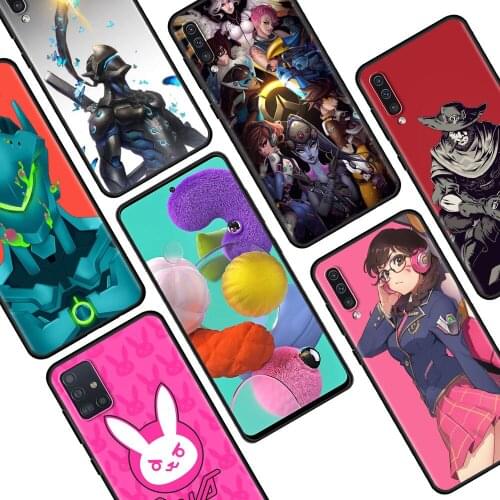 Hot Overwatch ow Game Phone Case for Samsung Galaxy A51 A71 A21s A12 A31 A41 A32 A02s A11 A72 A52 A42 5G A01 A91 A21 EU Cover