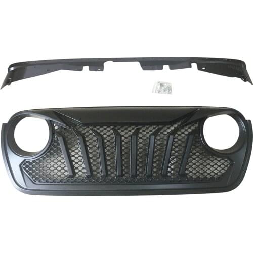 LANTSUN JL1071 ABS Front Grille for Jeep for Wrangler JL 2018