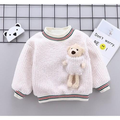 Boys Christmas Sweater Kids Girls Long Sleeve Knit Sweater New Autumn Winter Kids Girls 1-2-3-4-5Y Pullover Sweaters