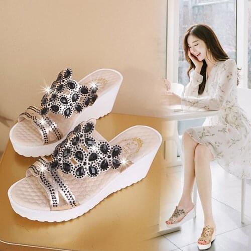 2021 Summer New Luxury Fashion Designer Shoes for Women Slipper Women Big Size Flat Shoes 48 Size Sandals Light Casual Shoes