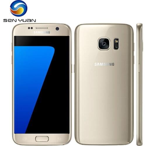 Samsung Galaxy S7 G930F Original Unlocked LTE Android Mobile Phone Octa Core 5.1" 12MP 4GB RAM 32GB ROM Fingerprint cell phone