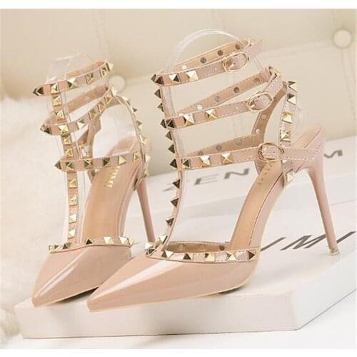 High Heels Luxury Designer Women Shoes Ladies Pumps Sexy Spring Summer 2020 Fashion Sandals Office Dress White Black Shoes