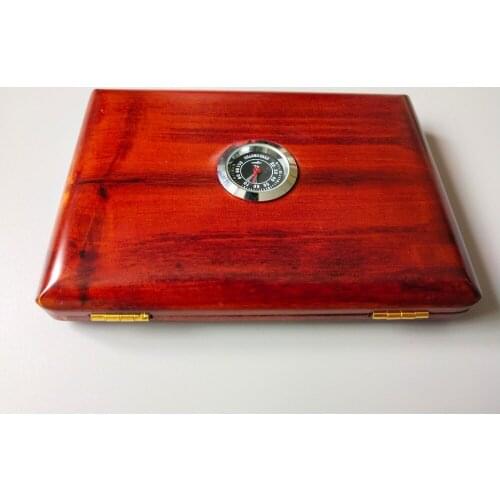 Upscale Oboe Reeds Box Holder Case for 12x Reeds Hold Woodwind Accessory with Hygrometer