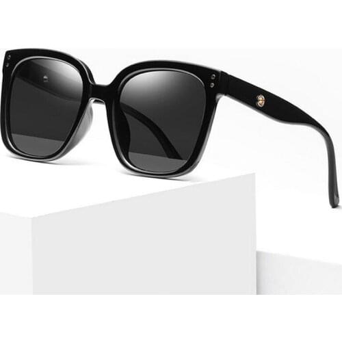 2021 New Arrive Fashion Women Polarized Sunglass Big Frame Female Sunglasses S5030