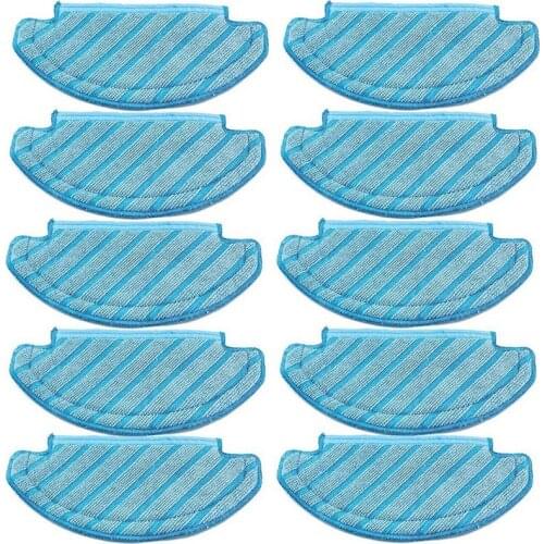 Promotion!15PCS Mop Cleaning Cloths for Ecovacs Deebot T8 AIVI/T8 MAX Vacuum Cleaner Accessories,Replacement Cloth Parts