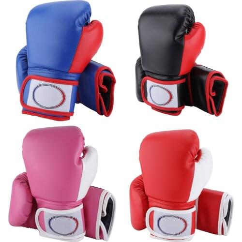 Children Boxing Gloves Girls Boys Punch Training Kids Fight Mitts Children Grappling Gloves Sanda Boxing Training Glove