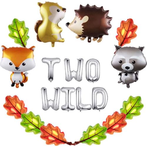 Two Wild Boho Birthday Decorations Girl Tribal 2nd Birthday Party Supplies Two Wild Balloons