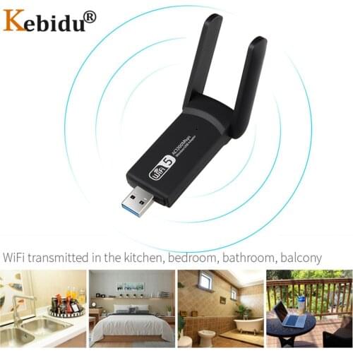 Dual Band 5GHz 2.4Ghz USB 3.0 1200Mbps Wifi Adapter 802.11AC RTL8812BU Wifi Antenna Dongle Network Card For Laptop Desktop
