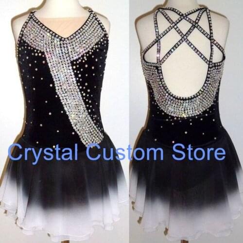 Custom Figure Skating Dresses Adult Graceful New Brand Ice Skating Dresses For Competition DR4458