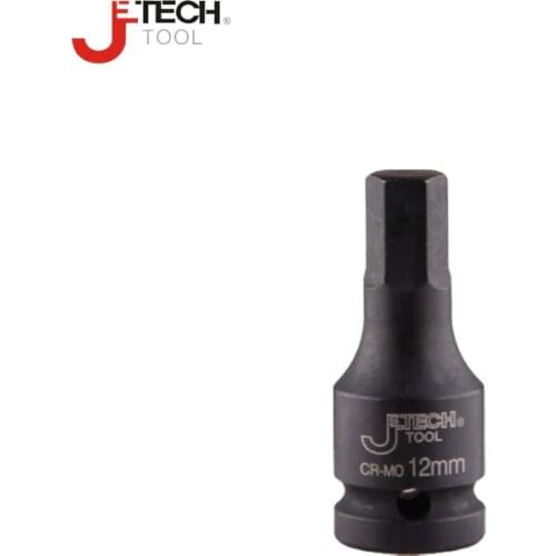 Jetech Cr-Mo 3/4" drive 6 point hex bit impact socket wrench metric 10mm 12mm 14mm 17mm 19mm 22mm 24mm 27mm 30mm spanner sleeves