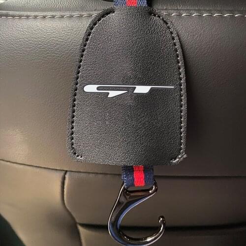 Car Seat Headrest Hook Multi-Function for Seat Back Hanger Bag Hook Hidden car for GT Line for Peugeot GT RCZ 308 508 3008 5008