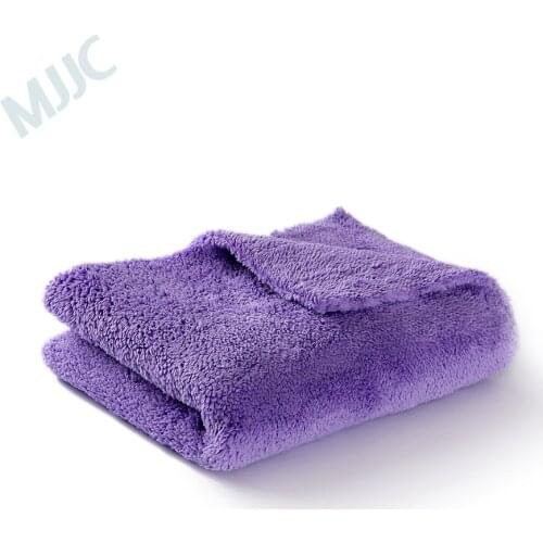 MJJC 40x60CM Edgeless Plush Microfiber Towel Ultra Absorbancy Car Wash Cloth Pad Microfiber Drying Towel Car Waxing Polishing