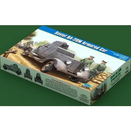 Hobbyboss 1/35 83884 BA-20M Armored Car Model Kit