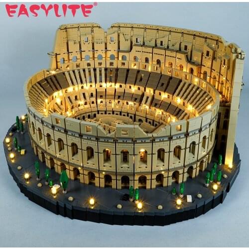 LED Light Set For 10276 Creator Expert Colosseum Building Blocks Lighting Kit Not Include Model