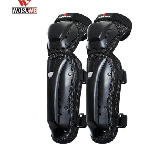 WOSAWE Knee Pads Padding Men Women Adjustable Straps Shock And Cushioning for Motorcycle MTB Bike Outdoor Sport