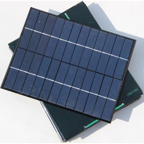 Wholesale 5W 12V Solar Cell Solar Module Polycrystalline DIY Solar Panel System 165*210*3MM 10pcs/lot High Quality Free Shipping