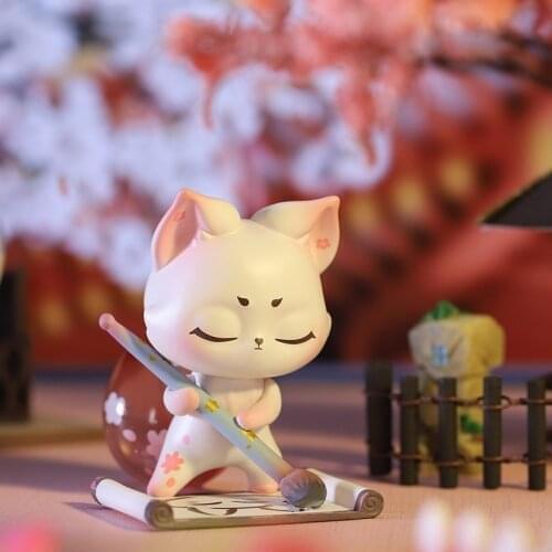 Original Blind Box Kori Fox Monster Town Limited Edition Anime Guess Bag Action Figure Cartoon Character Model Toys Collection