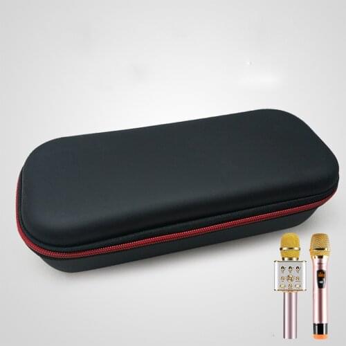 Besegad Portable Mikrofon Mic Pouch Waterproof Shockproof Protective Storage Carrying Case Bag for Q7 Wireless Microphone