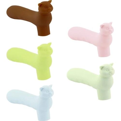 Home Door Handle Knob Silicone Doorknob Safety Cover Guard Protector Baby Protector Child Protection Products Anti-collision