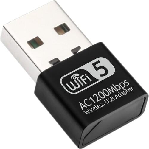 1200Mbps USB Wifi Adapter Wi fi Adapter 2.4G 5Ghz Antenna USB Ethernet PC Wi-Fi Adapter Lan Wifi Dongle AC Wifi Receiver