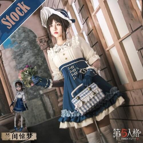 [Stock] Game Identity V Gardener Emma Woods Cosplay Costume New Skin Lolita Halloween Suit For Women Men Outfit New