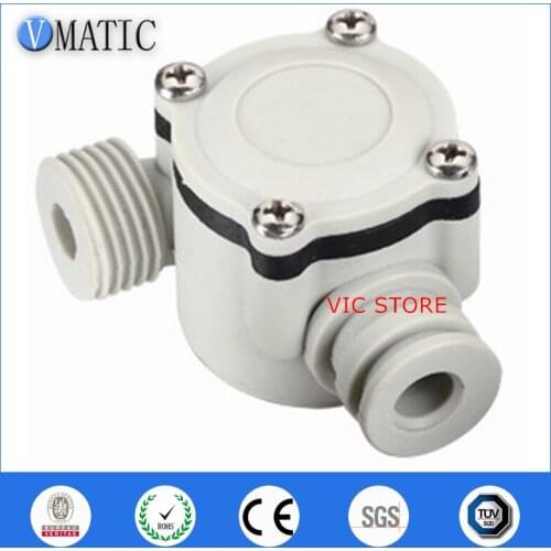 High Quality VCA368 Plastic Hall Dn15 G1/2" Rate 1~30l/min Liquid Electronic Water Flow Sensor Dc Voltage Sensor