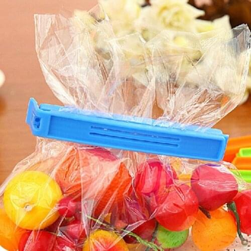 20Pcs/10Pcs Portable New Kitchen Storage Food Snack Seal Sealing Bag Clips Sealer Clamp Plastic Tool Kitchen Accessories