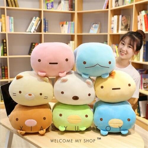 30cm Corner Bio Hand Warm Plush Japanese Animation Sumikko Gurashi Plush Toy Winter Hand Warm Cartoon Kids Girls Valentine Gift
